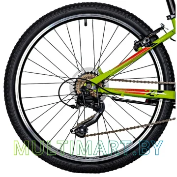 Горный велосипед Foxx Aztec 24SHV.AZTEC.12GN4 (зеленый, 2024) картинка 5